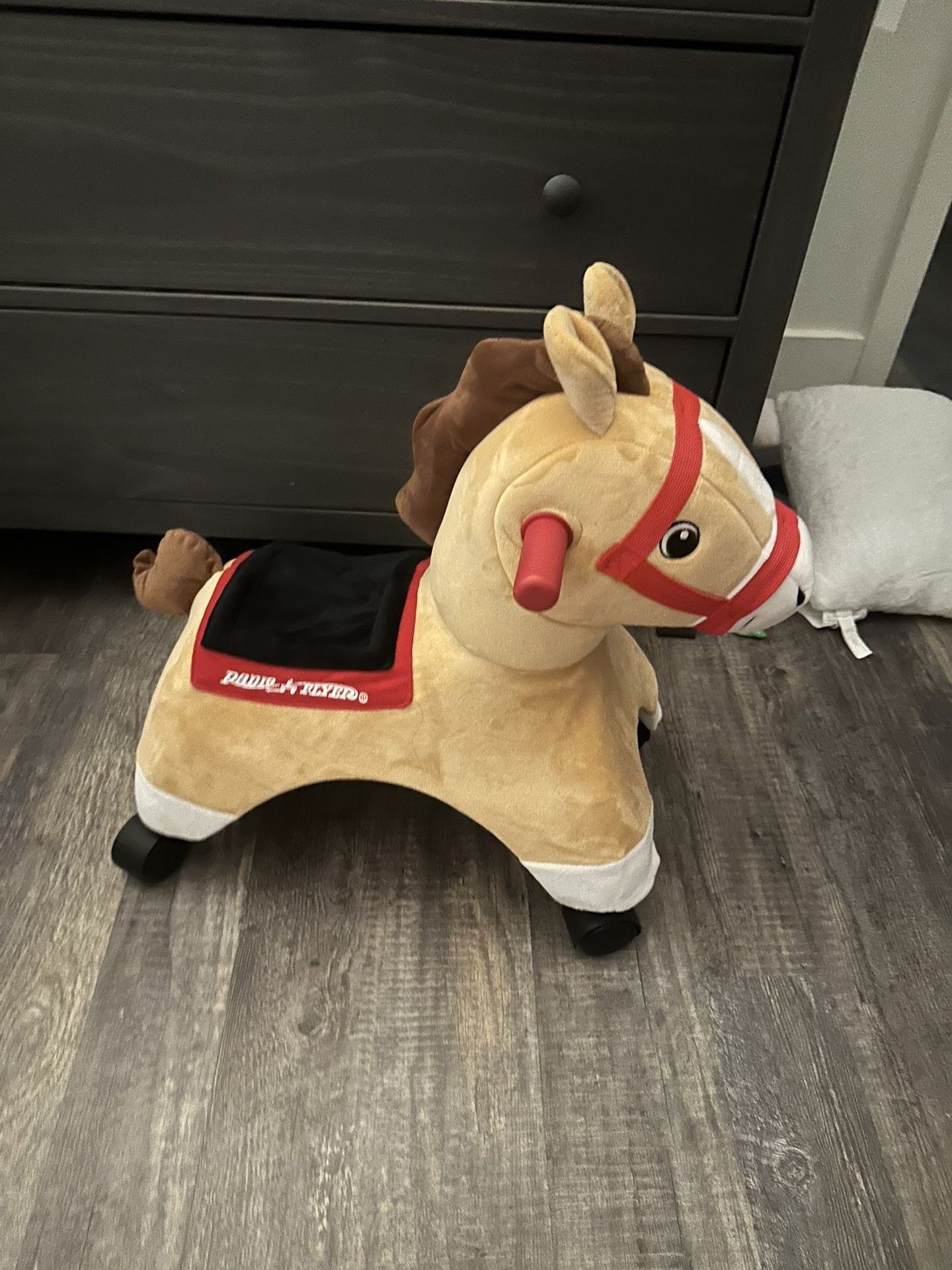 Toy Horse With Wheels