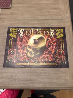GRATEFUL DEAD WARFIELD SF 2003 CONCERT POSTER ORIGINAL