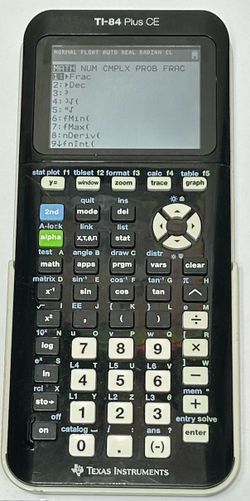 Texas Instruments TI-84 Plus CE Graphing Calculator (#1340)