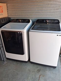 Use samsung washer dryer set