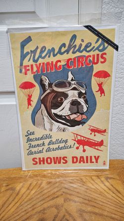 ARTIST FRENCHIE'S FLYING CIRCUS PRINT LANTERN PRESS