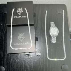 5mm Moissanite Tennis Chain - 925 Silver - D Color - VVS1