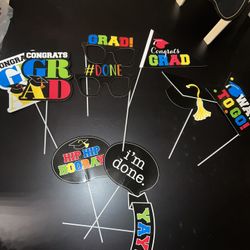 Graduation Photobooth Accessories 