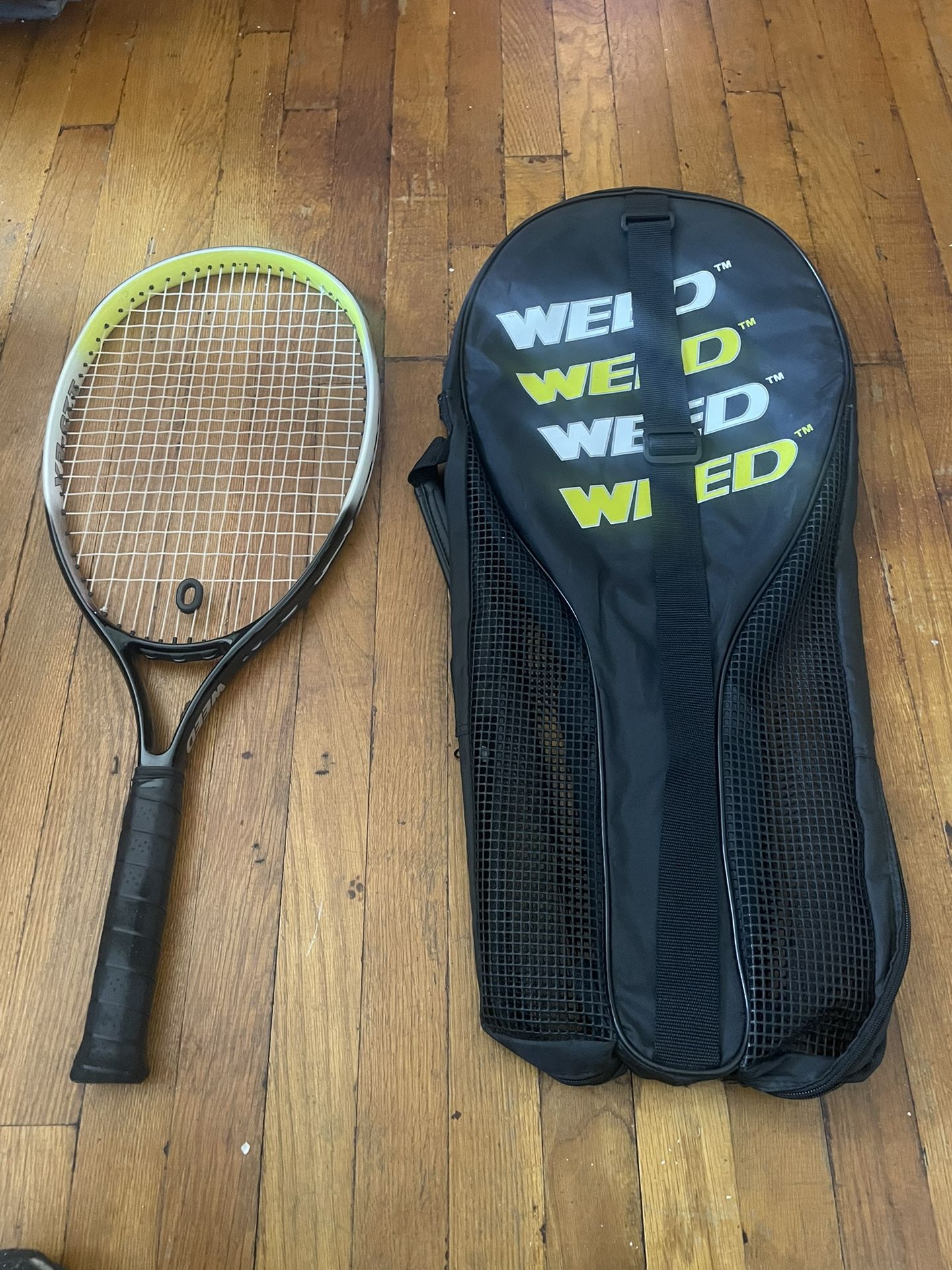 Weed Tennis Racket New With Travel Case