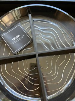 2 Hoya Crystals Serving Platter
