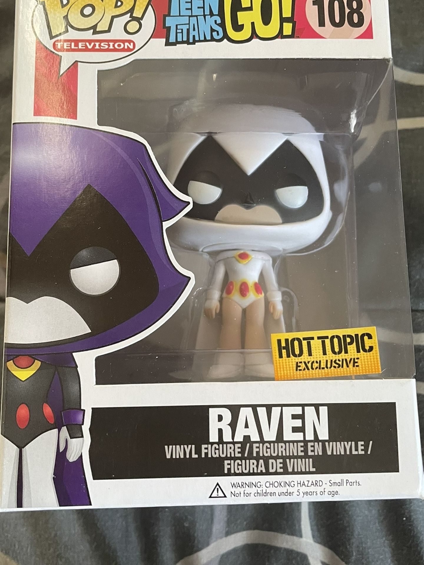 White Raven Funko Pop Grail
