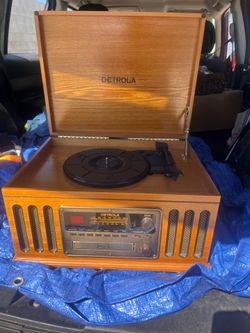 Radio para cassette para LP & CD  4en 1
