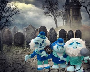 The Haunted Mansion HitchHikers Halloween Greeters Disney 