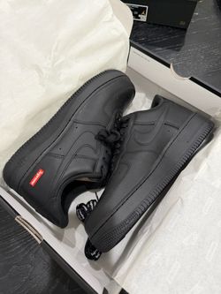 [BUSINESS CLOSING SALE] Nike Air Force 1 Low Supreme Black