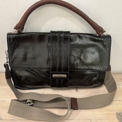 LAVIN Patent Crossbody Bag
