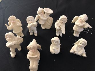 Snow Baby Angels Christmas figures