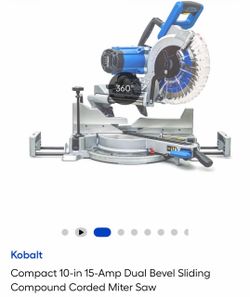 NEW IN BOX KOBALT MITER SAW