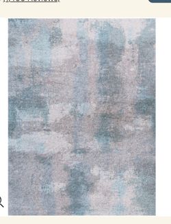 Beautiful WASHABLE 9x12 Sand & Sea Rug by Tumble