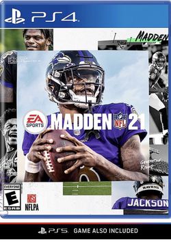 Madden 21 PS4/PS5 New