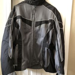 Olympia Motorcycle jacket with armor and removable lining. Size-3X