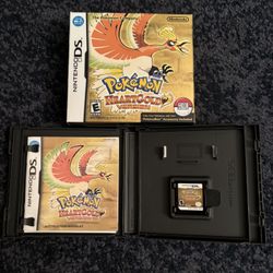 Pokemon: HeartGold Version (Nintendo DS, 2010) Big Box *No Pokewalker