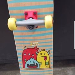 ReDo Skateboard Co. 31" Standard Skateboard - Green Monster