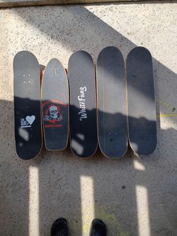 Assortment of Skateboards 🛹