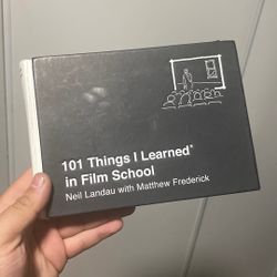 Film Book - 101 Things I Learned In Film school 