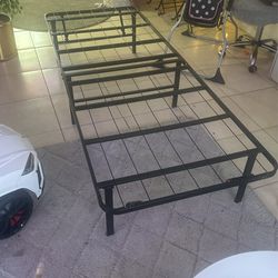 2 Sturdy Twin Folding Bed Frames Or 1full Size $50 Each 