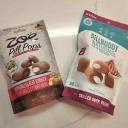 Unopened Natural Pill Treats for Dogs