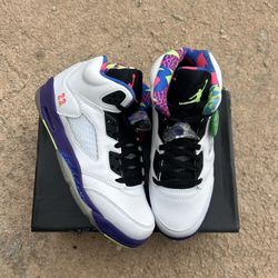 Bel Air Jordan 5s Size 7y