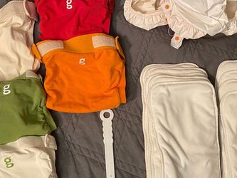Cloth G-diapers Lot With Inserts And Swish Stick