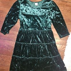 (2) Worn Once Girls Size 14 Winter Fancy Dresses 