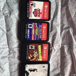 Nintendo Switch Game Lot x5