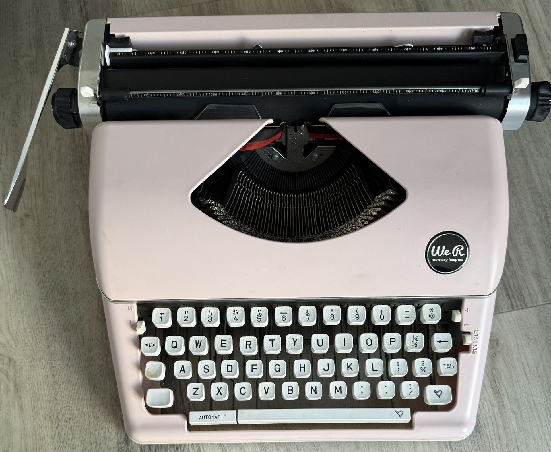 We R Typecast Typewriter-Pink