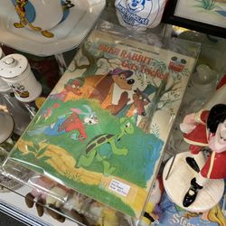 Vintage Disney Brer Rabbit Gets Tricked Book