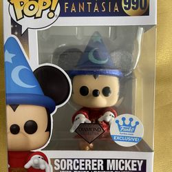 Disney: Diamond💎Sorcerer Mickey Funko Pop! Exclusive 