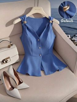 Beautiful blue shirt for women ✨☀️ New