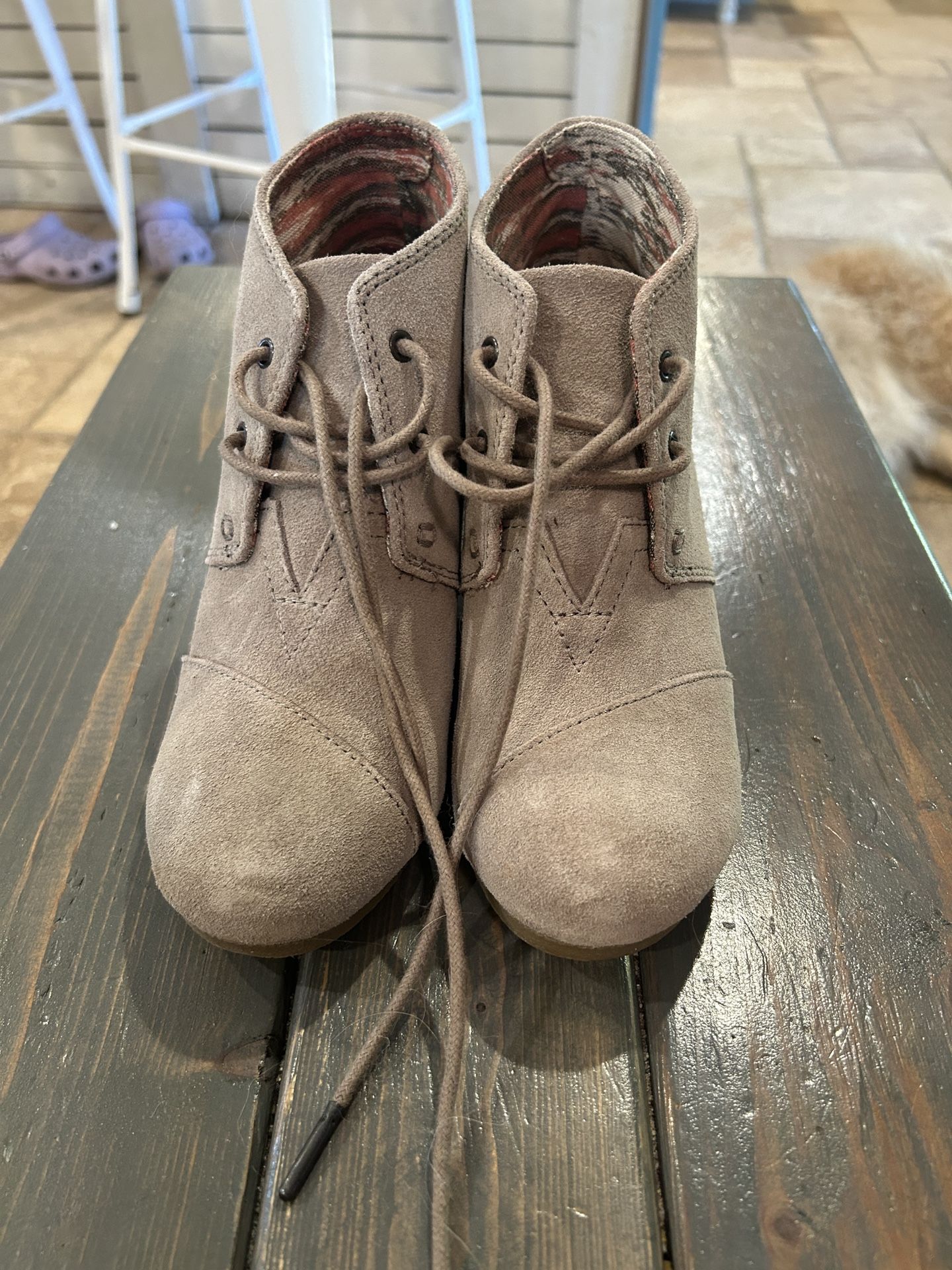 Toms Wedge Boots