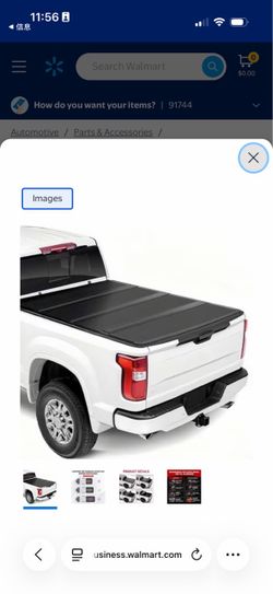 FRP Hard Quad-Fold Truck Bed Tonneau Cover Compatible with 2004-2026 Ford F150 & 2006-2014 Lincoln Mark LT | Styleside 6.5'/6.5 FT/ 79" Bed | Waterpro