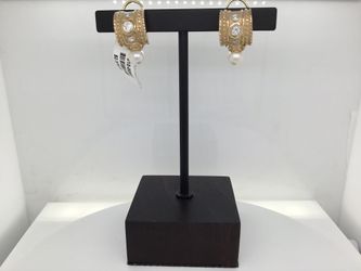 Diamond Pearl earrings