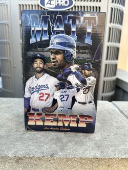 2024 Matt Kemp Dodgers Bobblehead - Brand New, Never Opened! 
