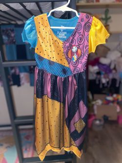 Girls Sally Halloween Costume 4-5