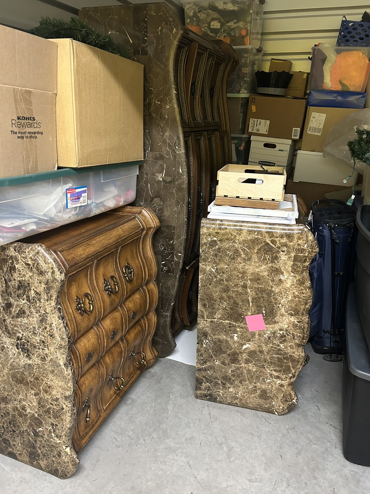 Dresser And Side Tables