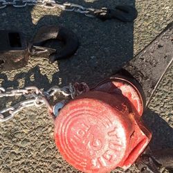 2 1/2 Ton Motor Hoist Hand Pump