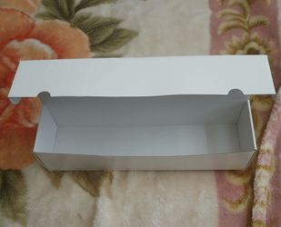 Standard single-row card storage box