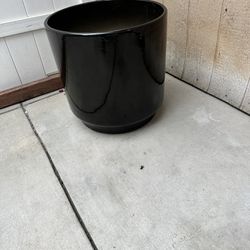 ceramic cylinder plant pot