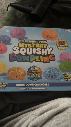 Mystery squishy dumpling calendar