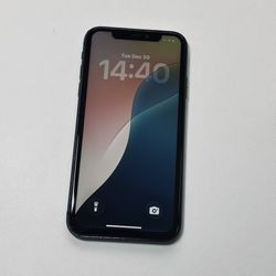 iPhone 11 Black 64GB Unlocked New battery NO FACE ID HT441