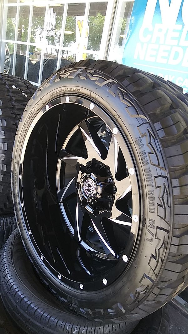 22x12 Scorpion wheels and tires for Sale in Glendale, AZ OfferUp