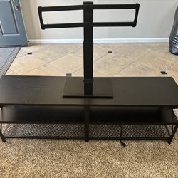 TV STAND  MOVING EVERYTHING GOES