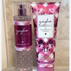 BATH & BODY WORKS GINGHAM GORGEOUS Full Size 