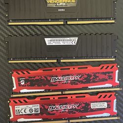 DDR4  RAM 32gb (4x8gb)