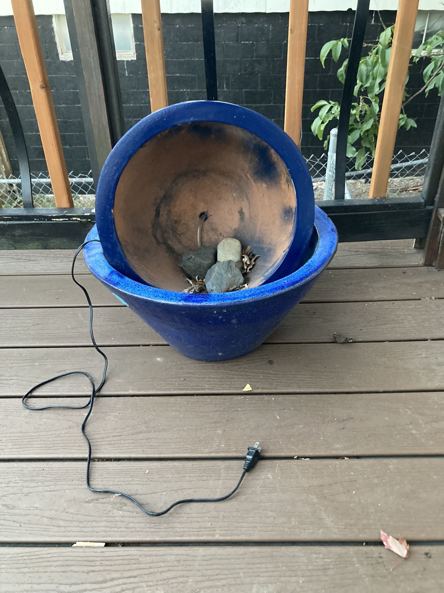 Gorgeous Clay Pottery Fountain