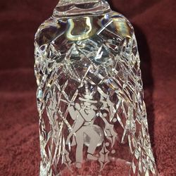 1994 Ireland Waterford Christmas Bell 12 Days Of Christmas (Elleven Pipers Piping) C18P057